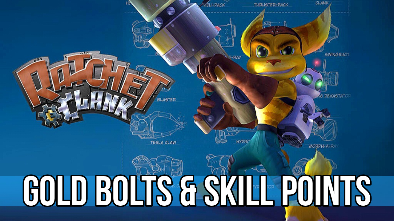 Ratchet & Clank HD All Skill Points & Gold Bolts Guide