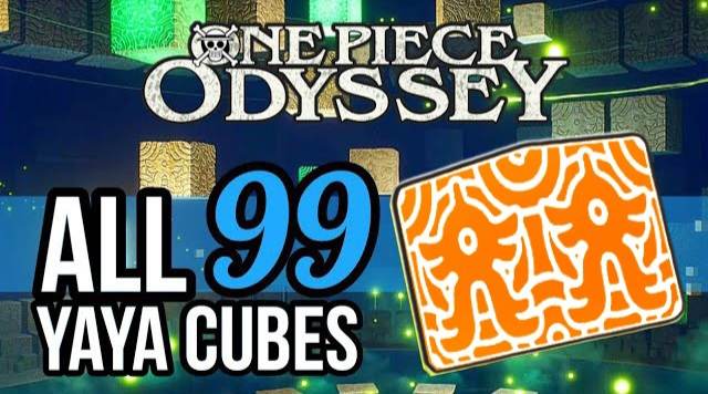 One piece odyssey all 99 yaya cubes